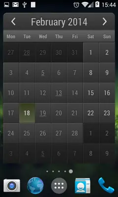 Month Calendar Widget android App screenshot 10