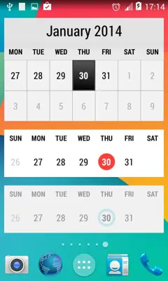 Month Calendar Widget android App screenshot 6