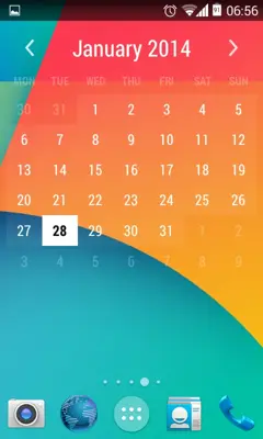 Month Calendar Widget android App screenshot 8